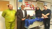 بازدید سرزده دکتر عرب ارادانی ساعاتی پس از عید نوروز 1396